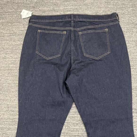 Abercrombie & Fitch Bootcut Jeans Women 33 Dark Wash Western Mid Rise Curve Love - Picture 10 of 11